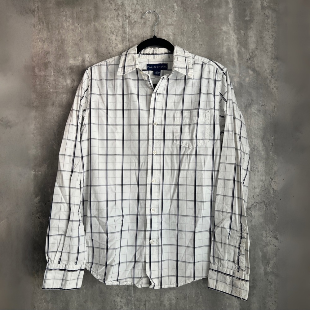 Boys Fall Creek Plaid Button Up Size XL 16/18